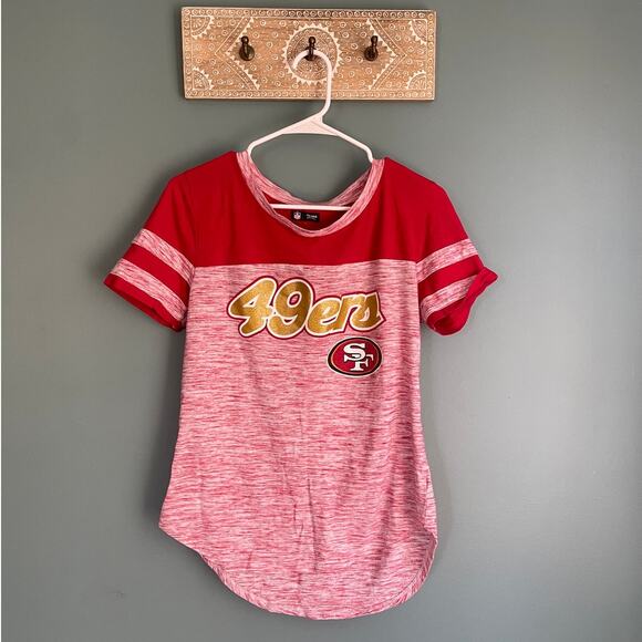 San Francisco 49ers NFL Varsity T-Shirt Tee Niners - Picture 1 of 5
